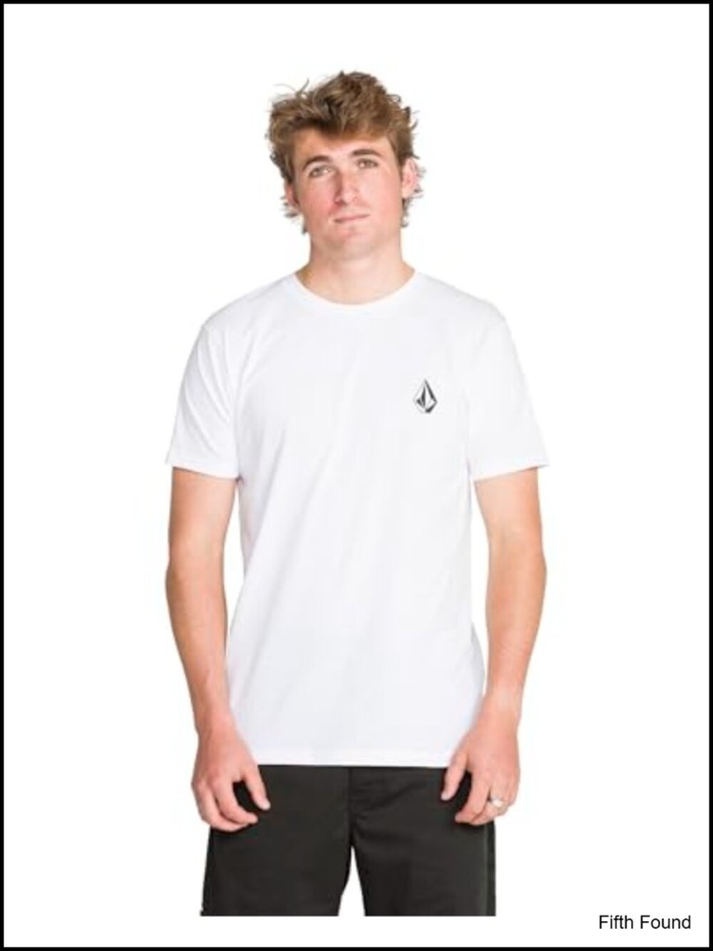 Modern Fit Cotton Crew Neck Tee Casual Skate Top
